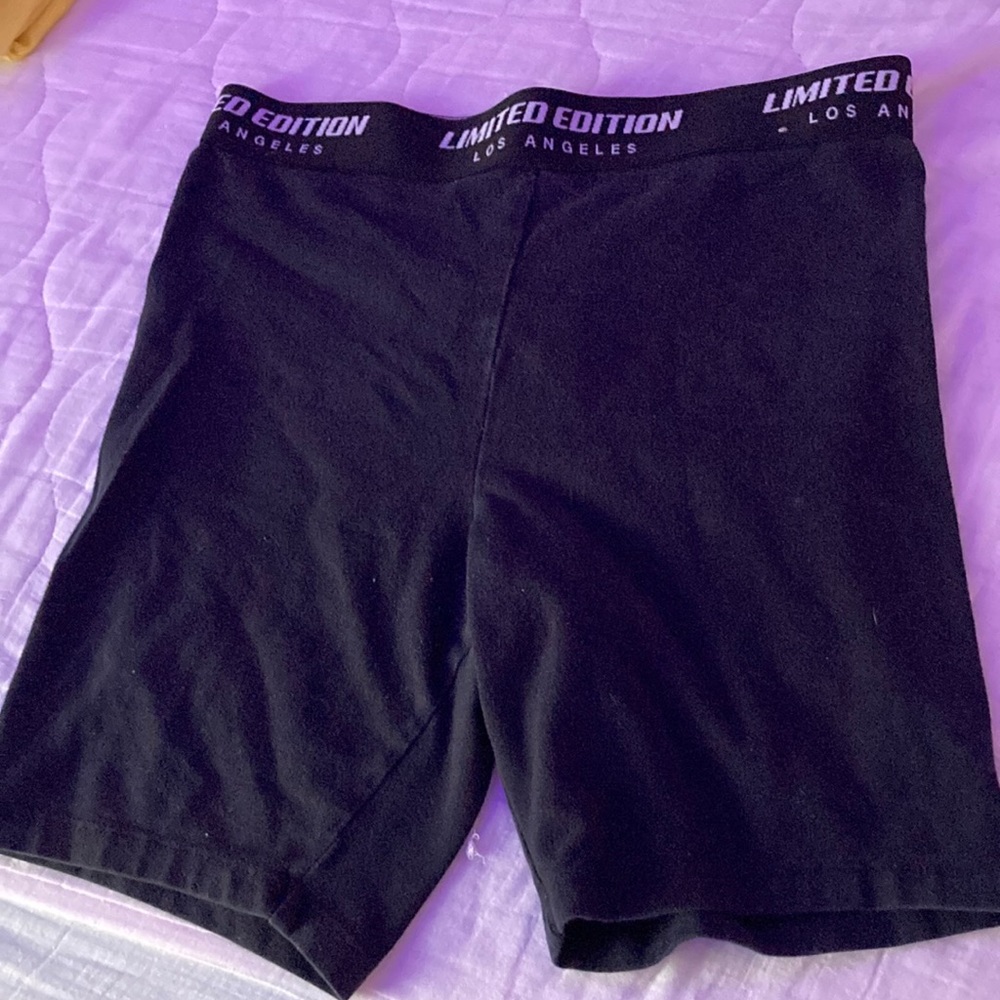 Mid length bike shorts